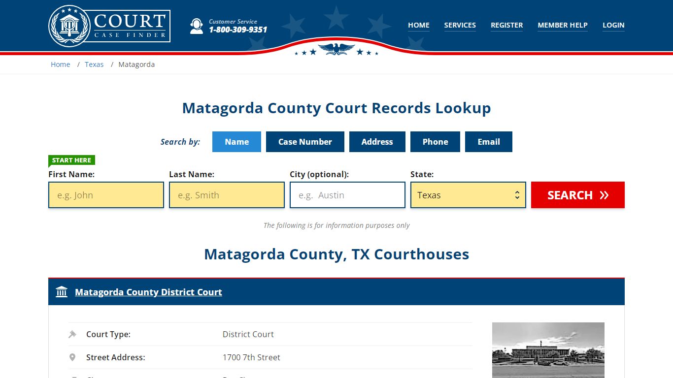 Matagorda County Court Records | TX Case Lookup